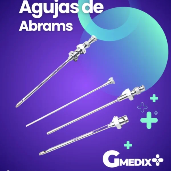 Agujas de Abrams para biopsia pleural