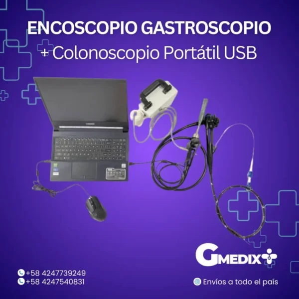 Gastroscopio y colonoscopio portátil USB